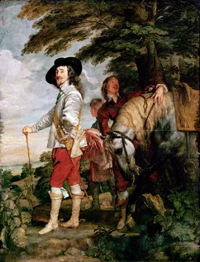 Charles I at the Hunt Anthony van Dyck